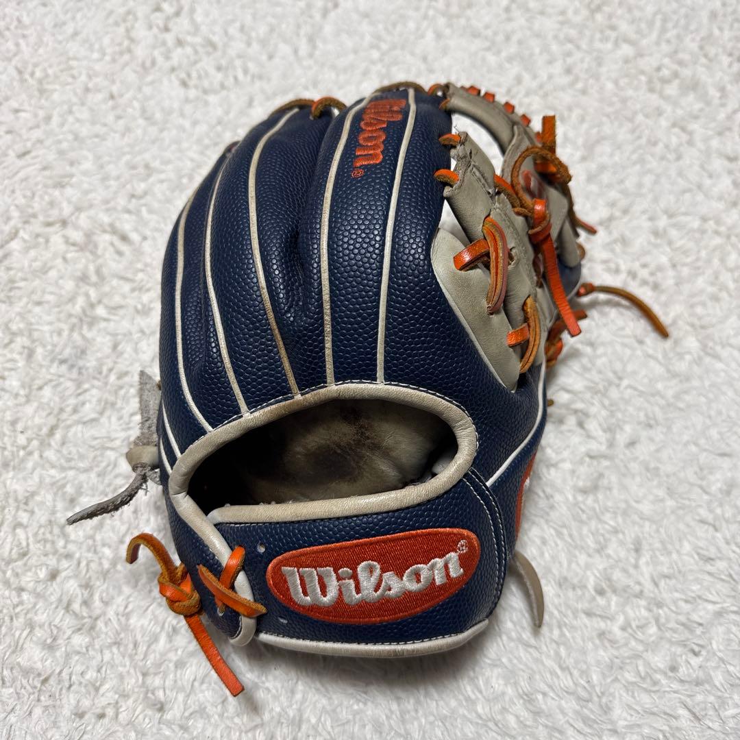 Wilson 軟式グローブ 86型ネイビー/グレー