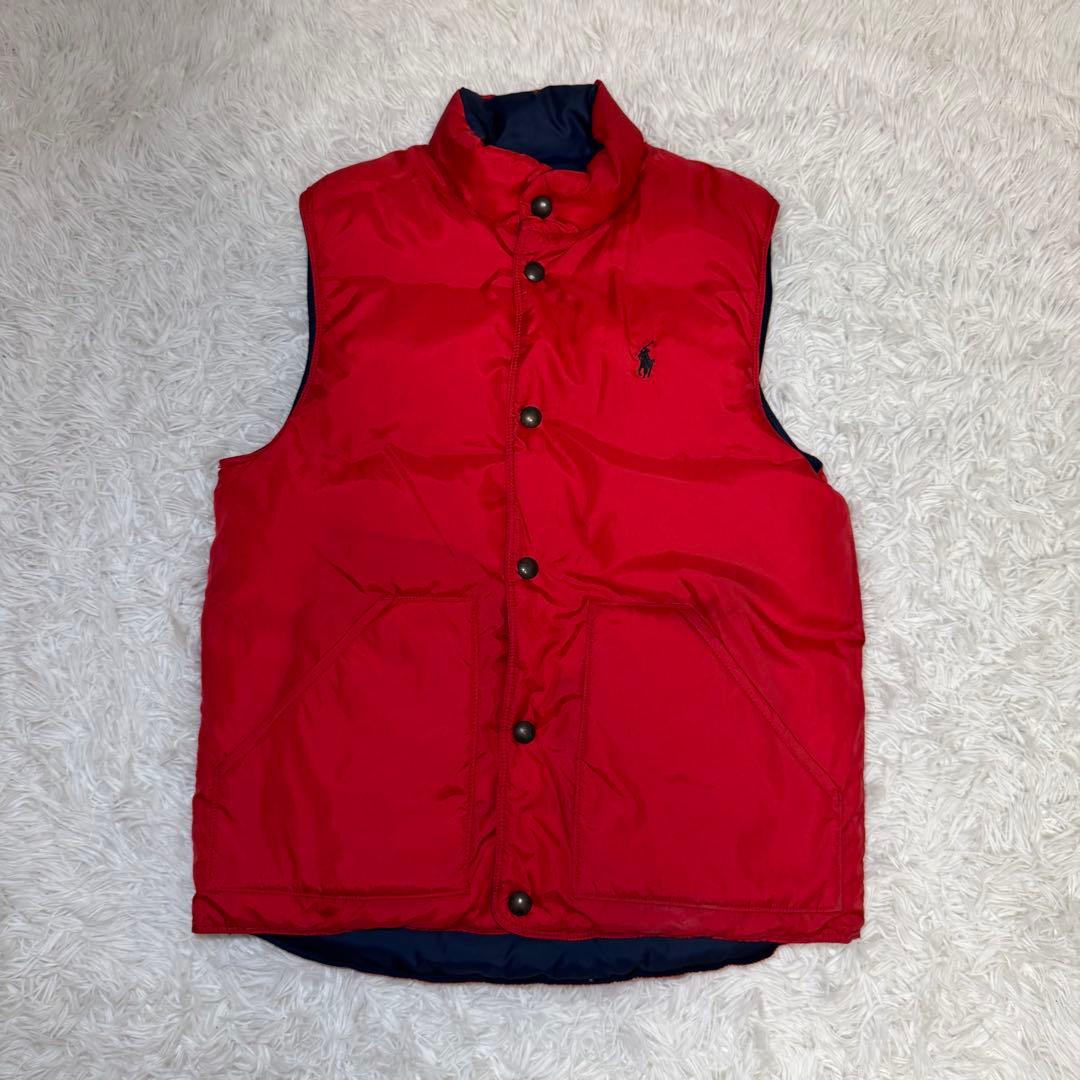 ☆POLO RALPH LAUREN ダウンベスト リバーシブル ポニー刺繍☆