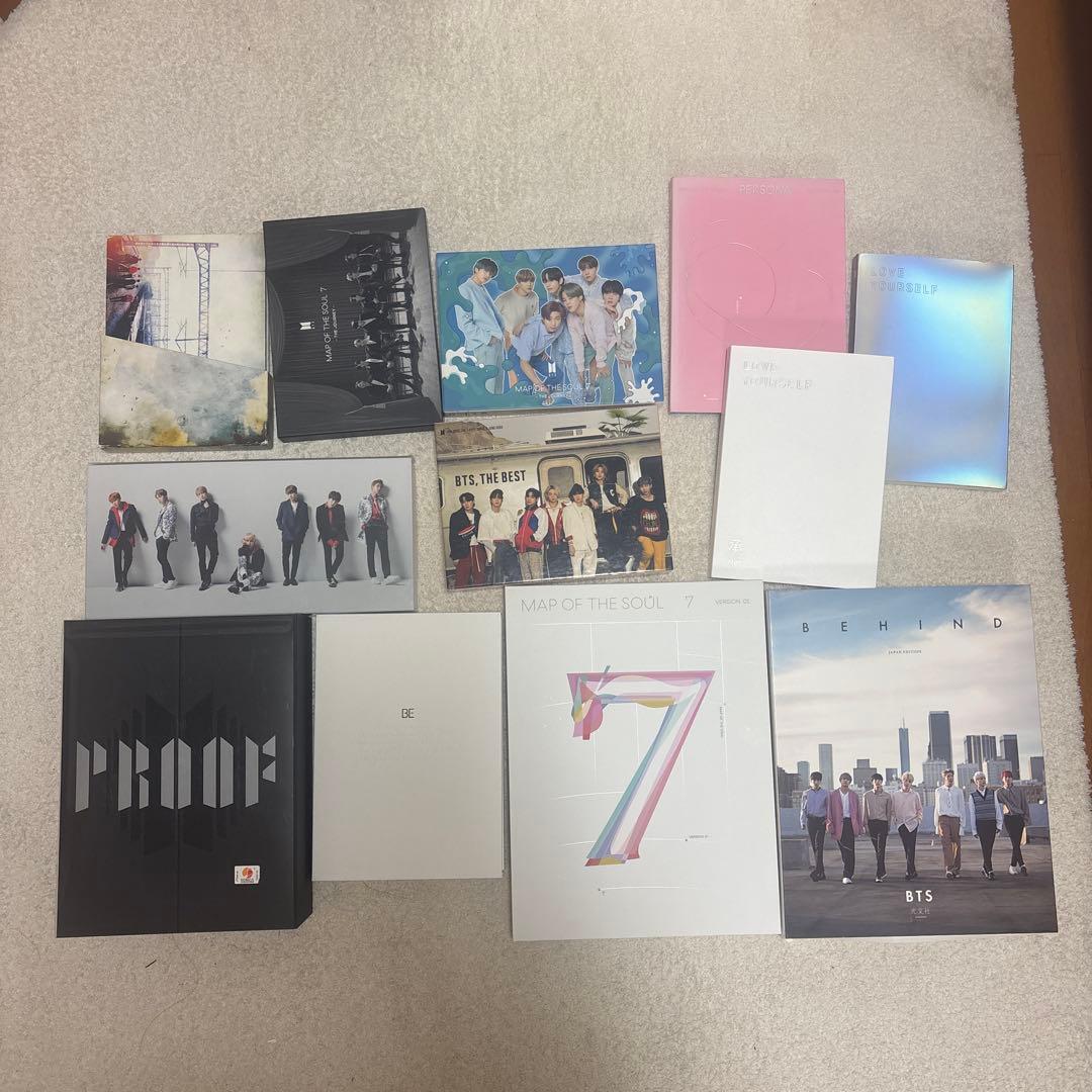 BTS アルバムセット PROOF MAP OF THE SOUL