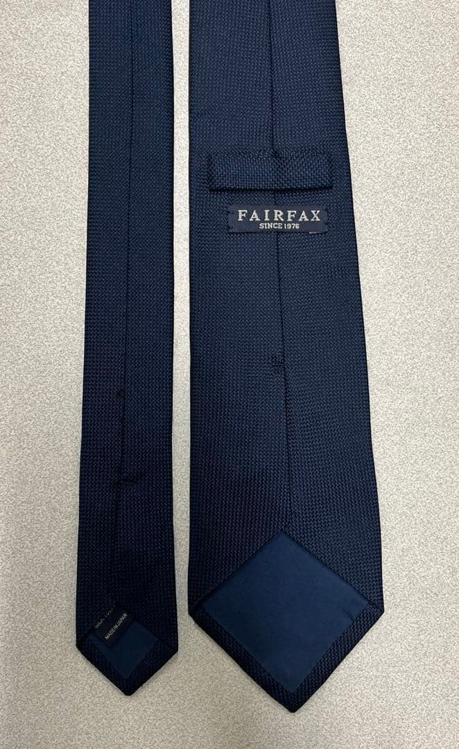 極美品　フェアファクス　ネクタイ　7-52 無地