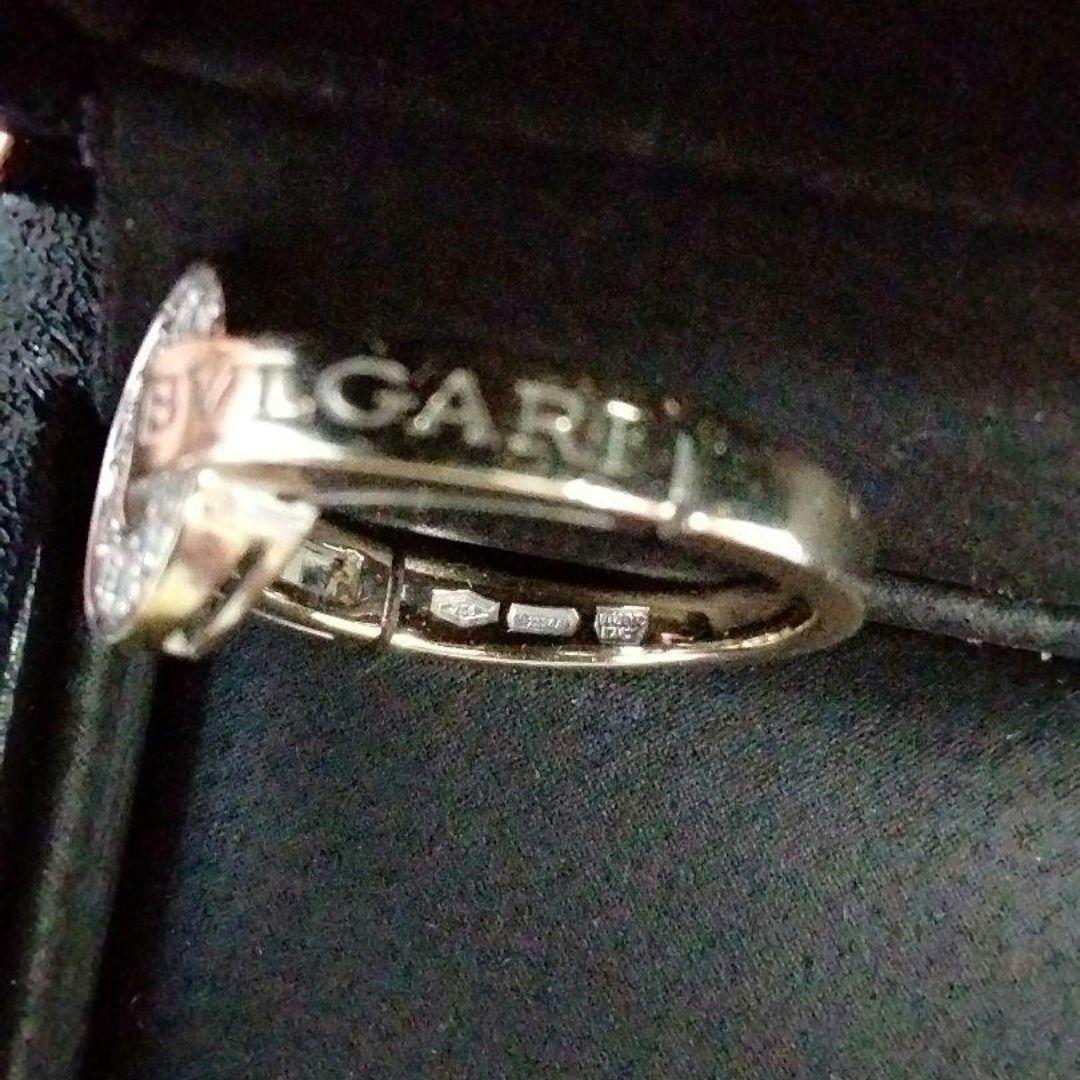 5862 【最終価格】ブルガリBVLGARIダイアモンドリング 10号