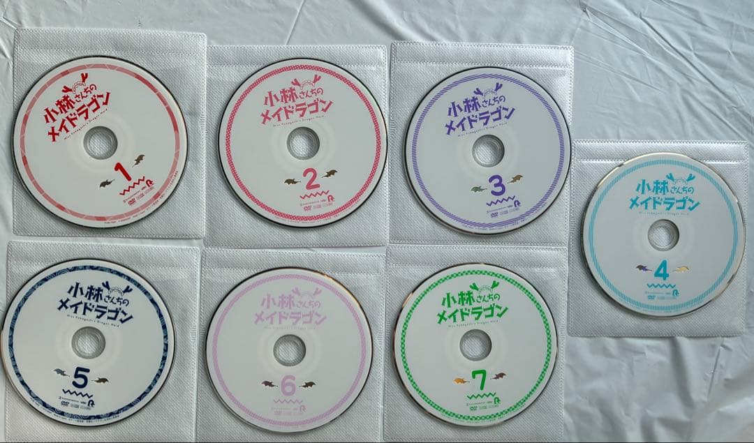 DVD 小林さんちのメイドラゴン　全7巻　S 全6巻　レンタルアップ