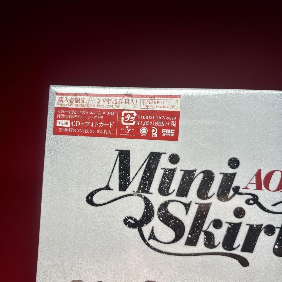 【未開封】AOA Mini Skirt ミニアルバム ミニスカート