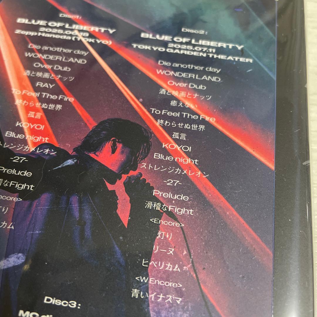 京本大我　ライブDVD BLUE OF LIBERTY SixTONES ピック