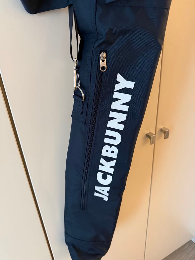美品　JACKBUNNY ゴルフクラブケース ネイビー