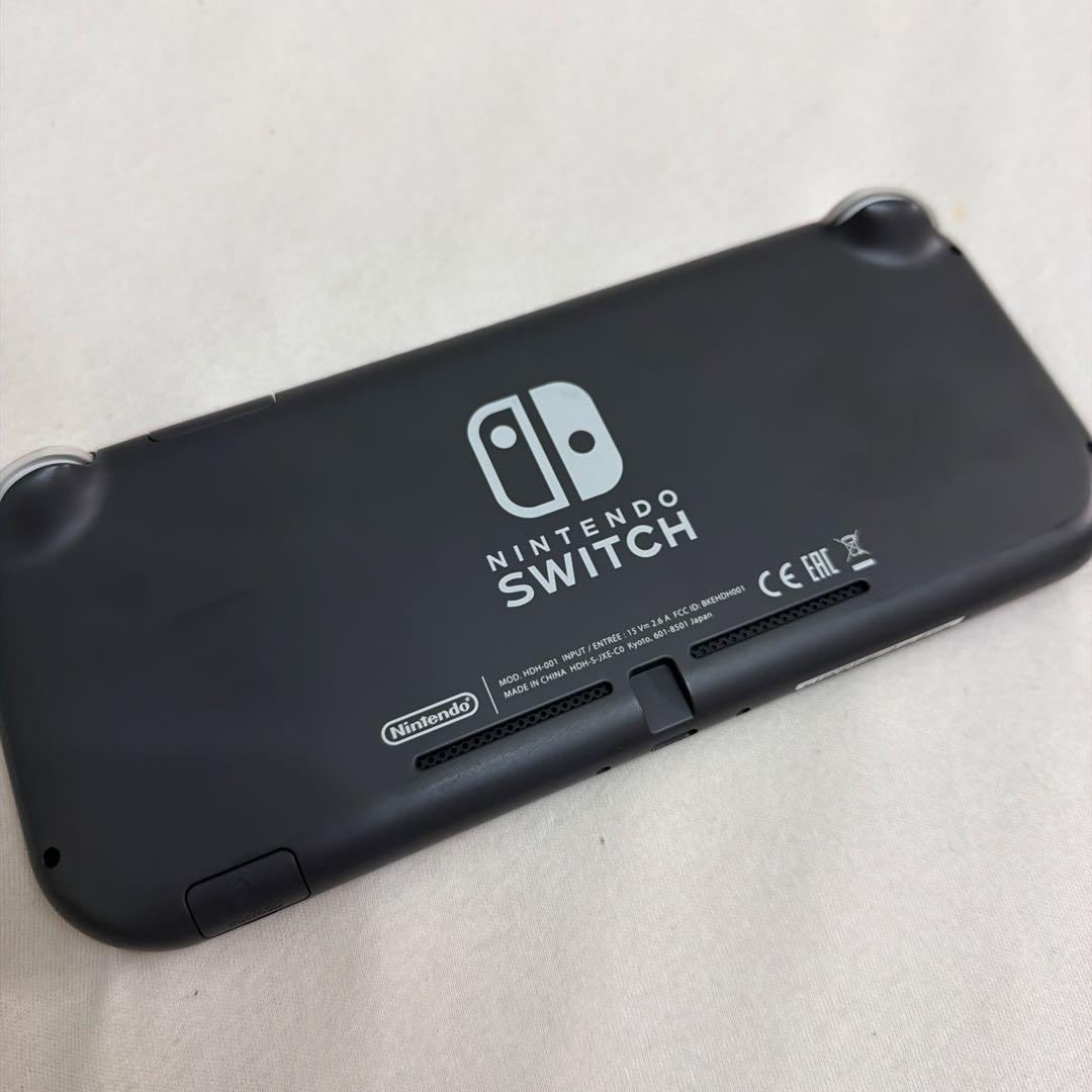 【美品】Nintendo Switch Lite グレー 本体 充電器付き