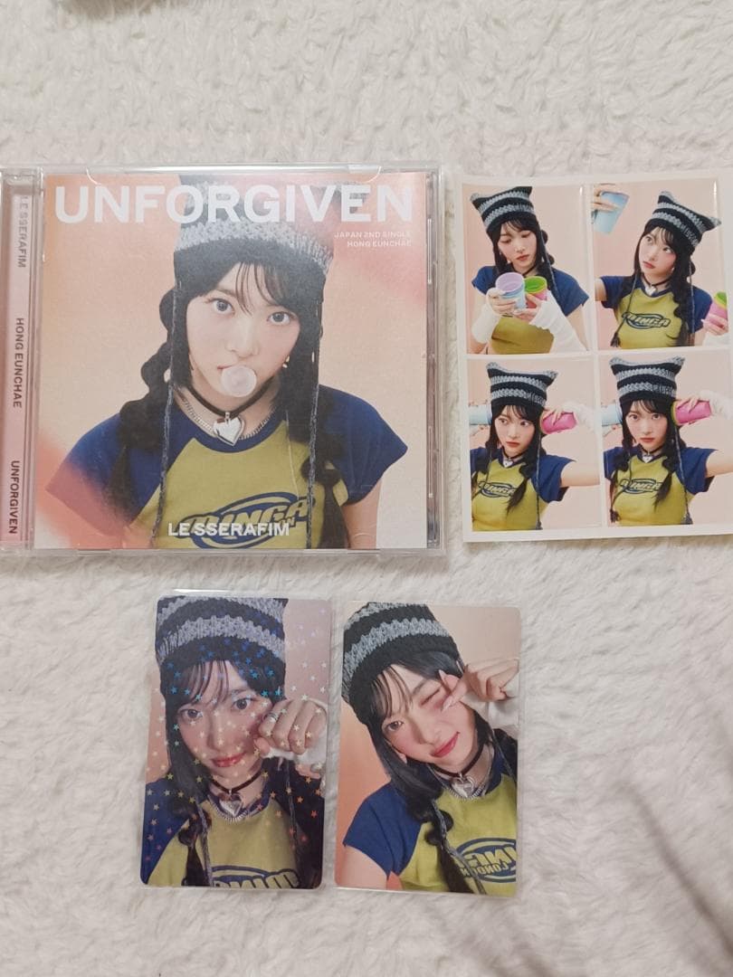 Lesserafim unforgiven japan ソロジャケット特典トレカ