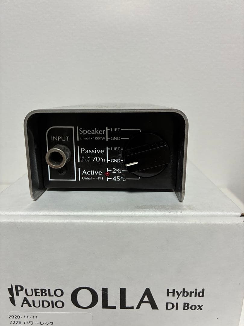 配信機器・PA機器・レコーディング機器 Pueblo Audio OLLA Hybrid D.I Box