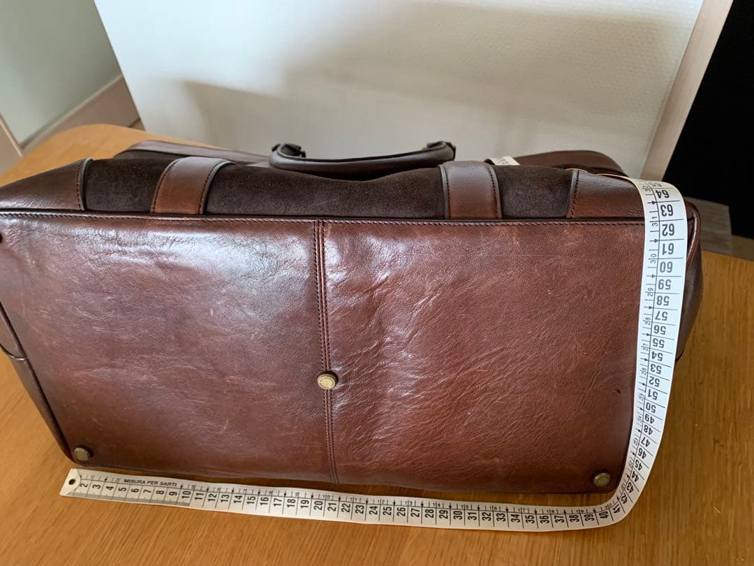 COACH ブリーカーウィークエンド トート ブラウンスエード× グレインレザー
