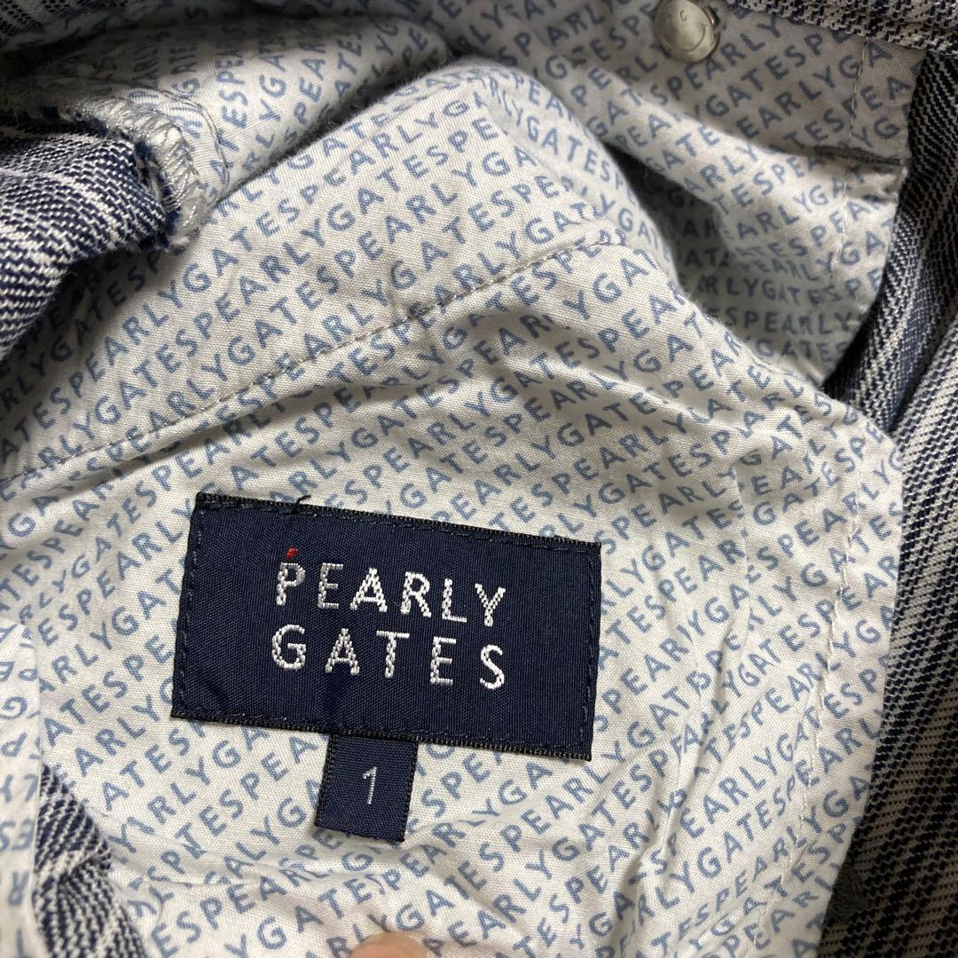 PEARLY GATES ストライプパンツ