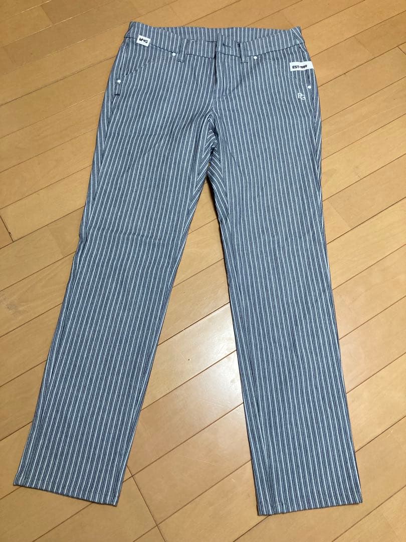 PEARLY GATES ストライプパンツ