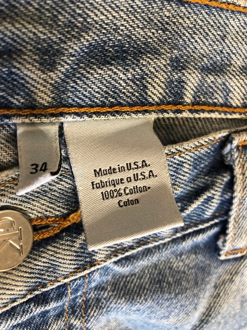 パンツ   jeans 90s Made in USA 34x34