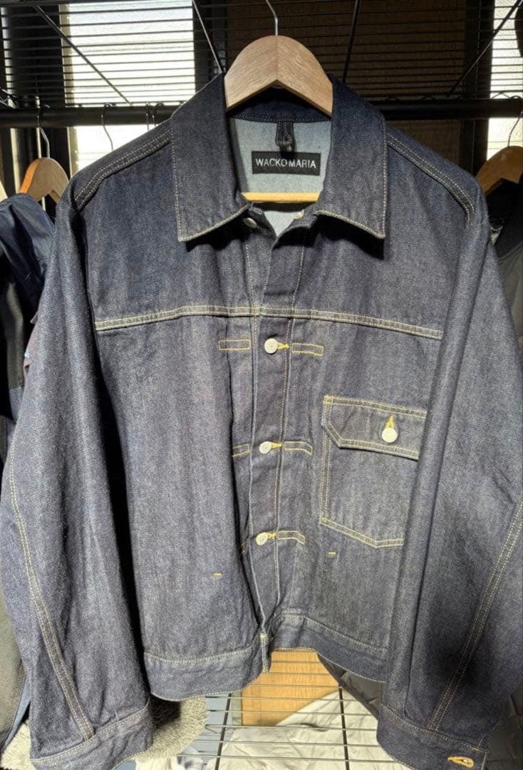 25FW ワコマリア　DENIM TRUCKER JACKET