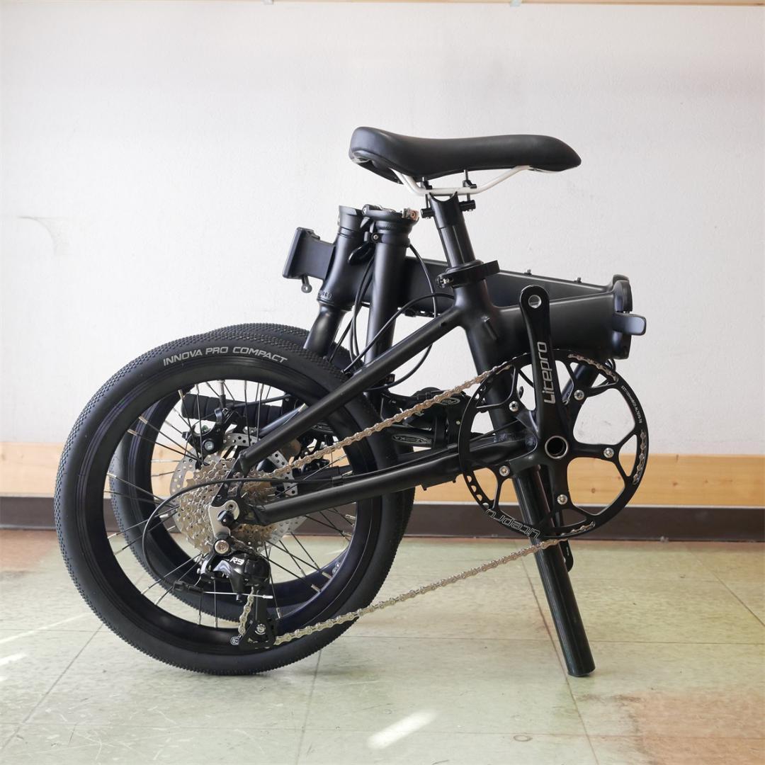 16インチ349　折り畳み自転車　アルミフレーム　ディスクブレーキ