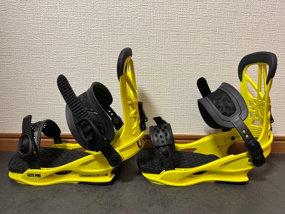UNION FLITE PRO ビンディング Lサイズ イエロー
