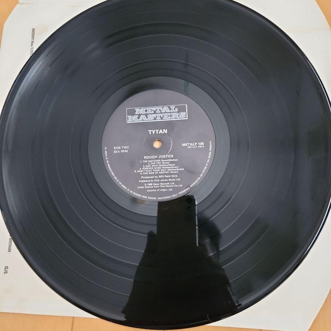 輸入盤 タイタンrough　justice レコード