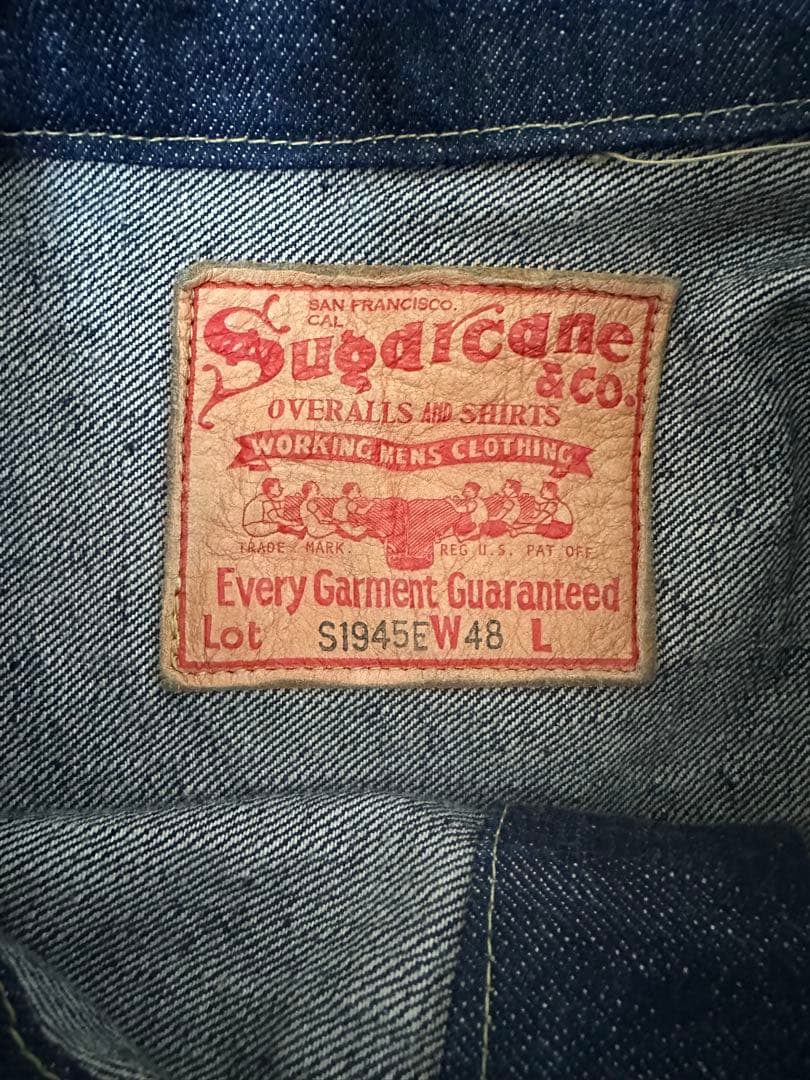 SUGAR CANEスーパーデニム 1945大戦モデル SC19010T 48