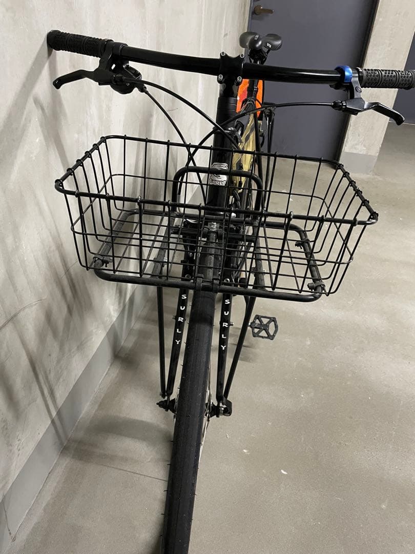 引き取り限定 SURLY CROSS CHECK BLACK 57 純正タイヤ付