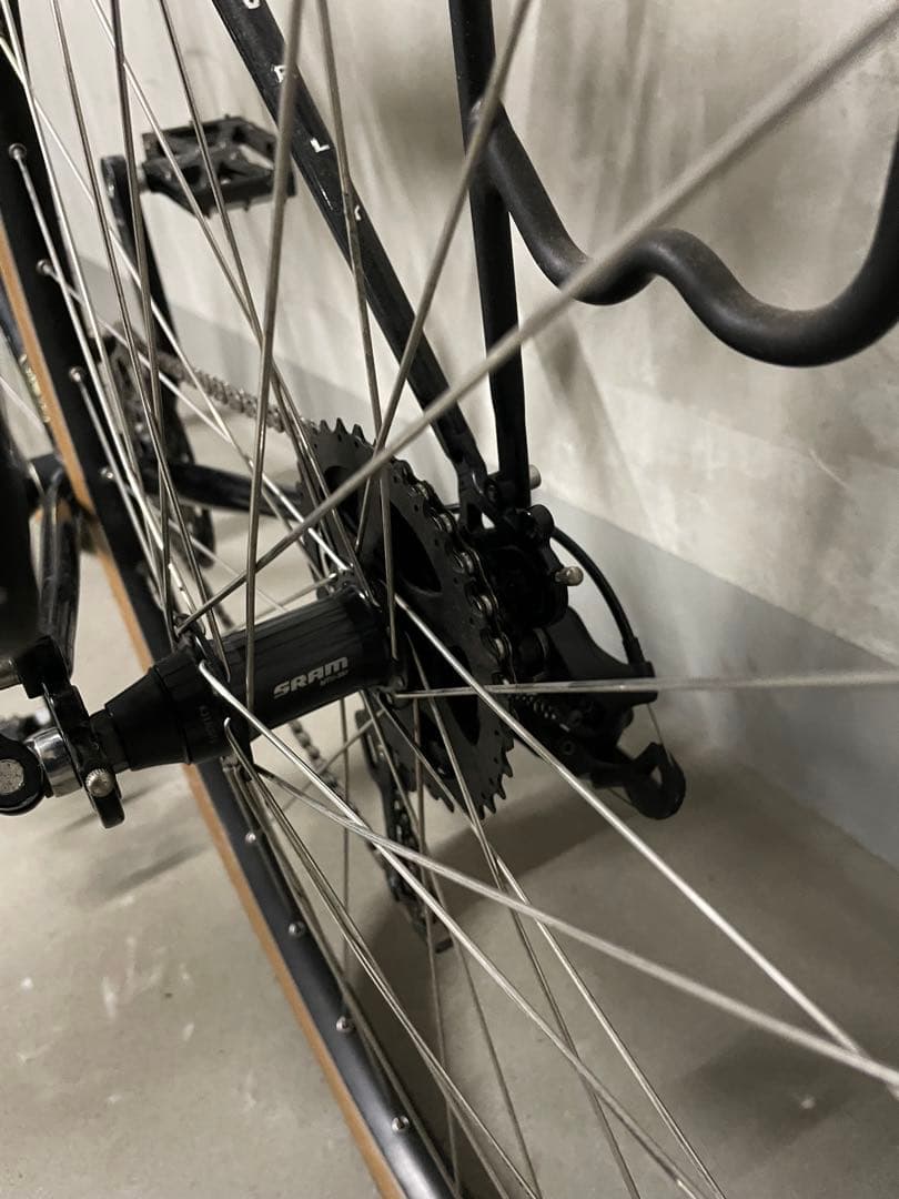 引き取り限定 SURLY CROSS CHECK BLACK 57 純正タイヤ付