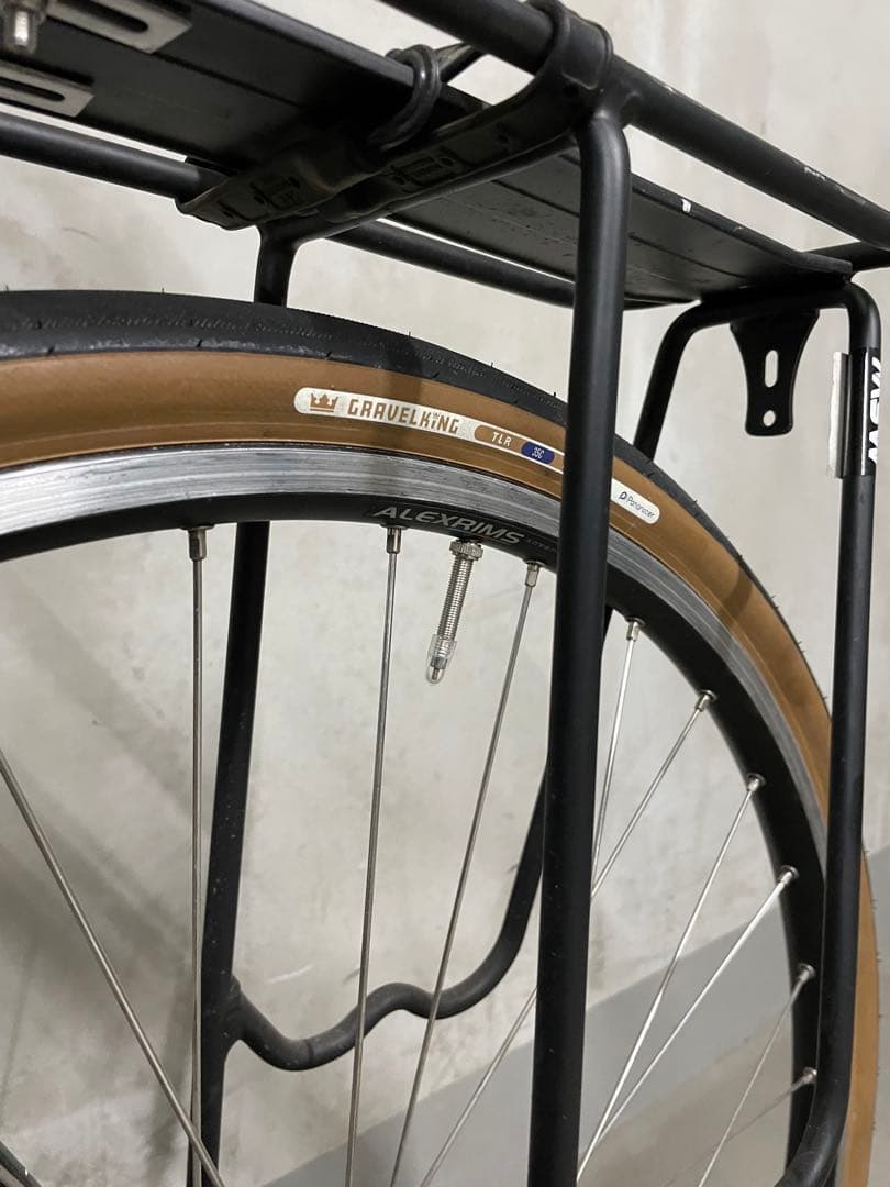 引き取り限定 SURLY CROSS CHECK BLACK 57 純正タイヤ付