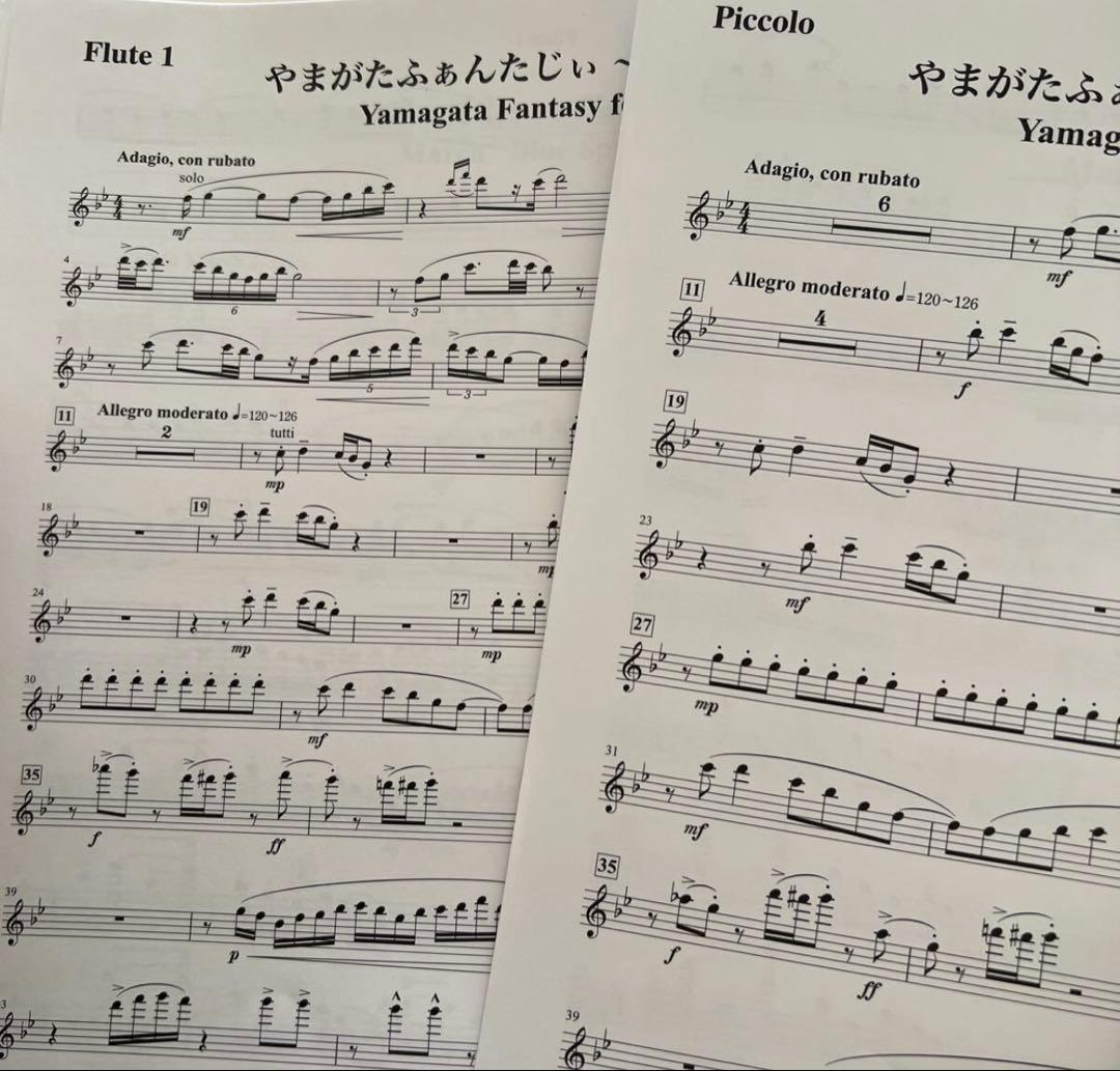 絶版　2022年全日本吹奏楽コンクール課題曲1.2