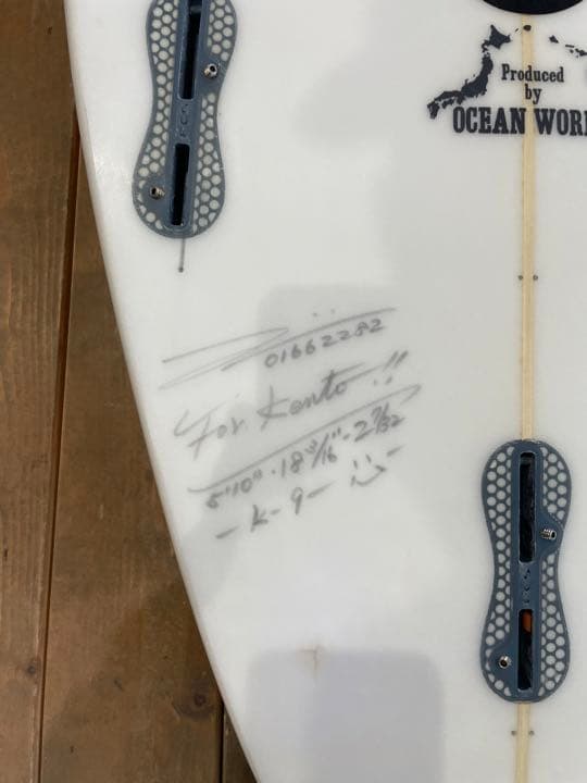 【中古サーフボード】 kー9  大海シェイプ5’10