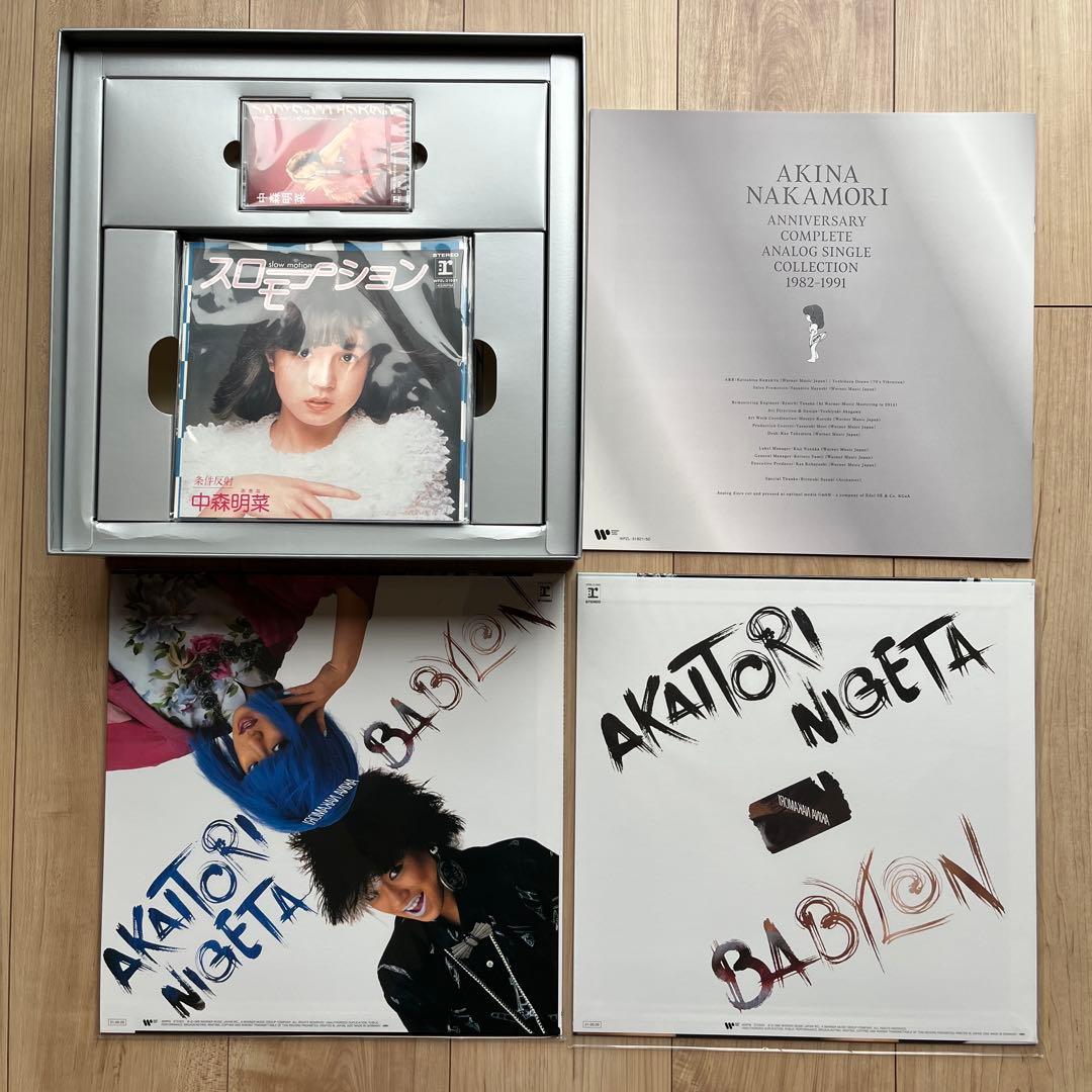 【未使用品】中森明菜 40周年 30枚組 アナログ BOX 完全予約生産限定