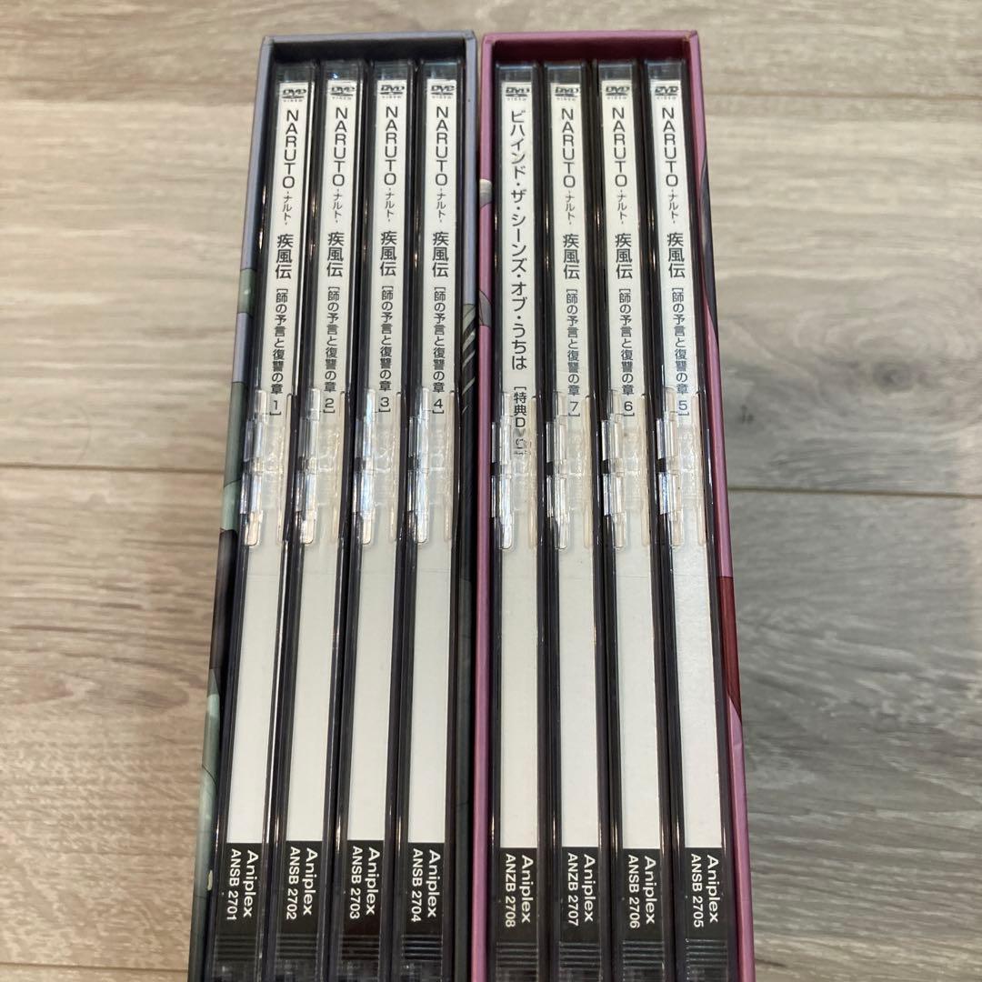 NARUTO SHIPPUDEN 師の予言と復讐の章DVD 全巻BOXセット