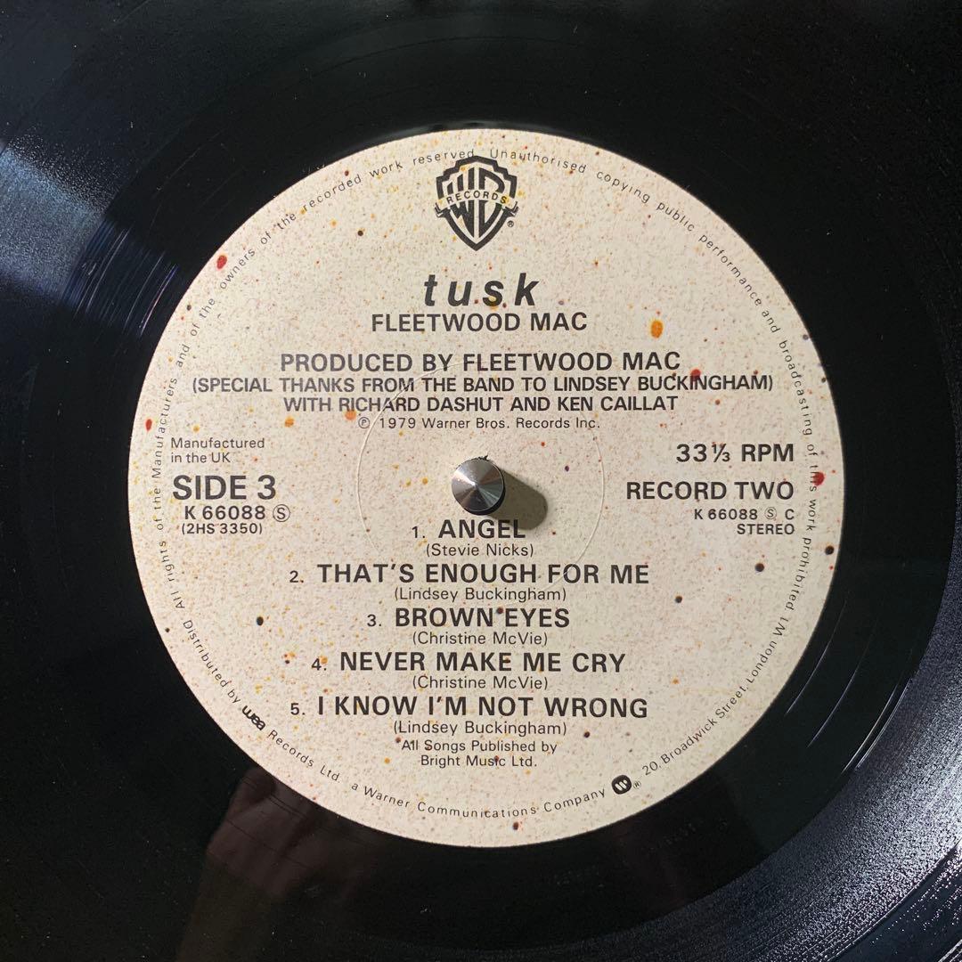 Fleetwood Mac / Tusk UK盤LP