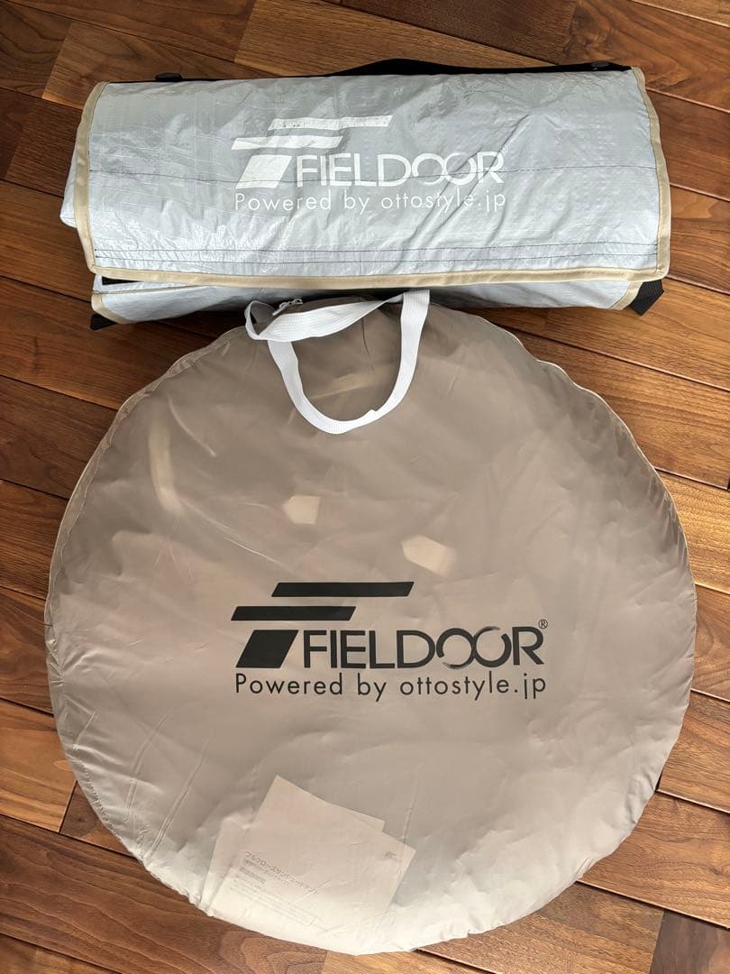 FIELD DOOR ポップアップテント240 グランドシート付きセット