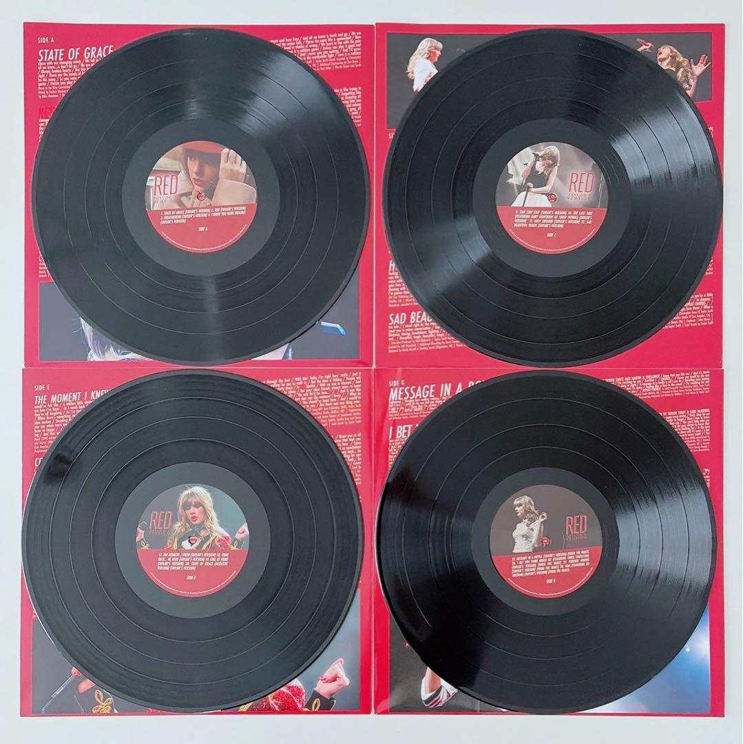 Taylor Swift Red LP 4枚組アナログレコード