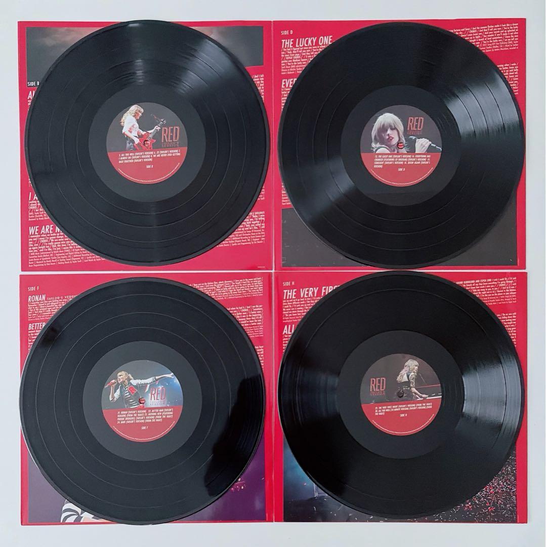 Taylor Swift Red LP 4枚組アナログレコード