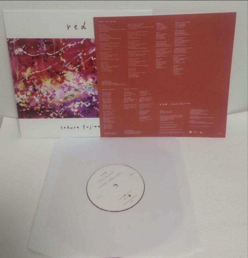 【美品！】藤原さくら　sakura fujiwara　 red　レコード