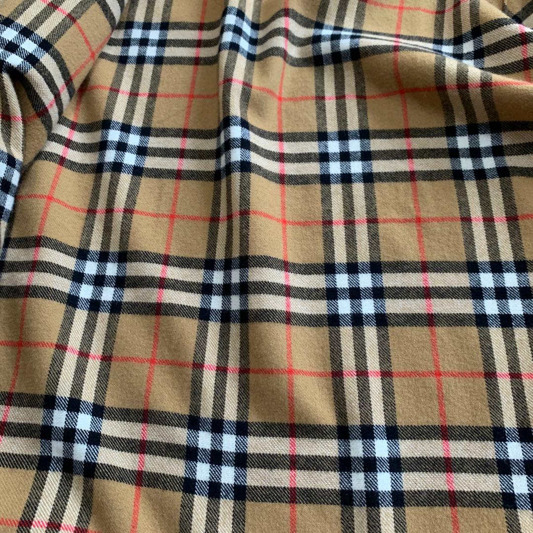 バーバリー　（美品）フランネルシャツ　　　　　　ノバチェック