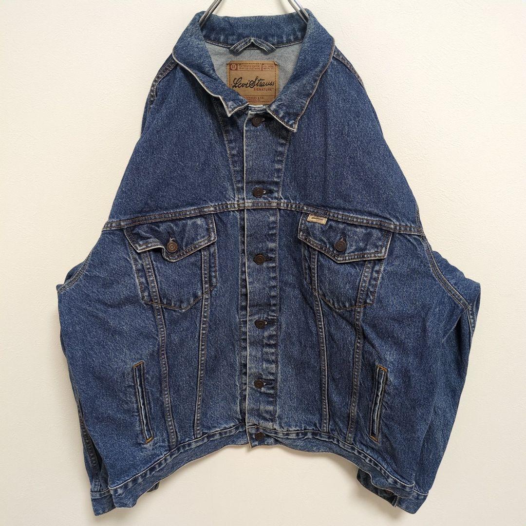 G58【US輸入】リーバイス　デニムジャケット【メンズ2XL】