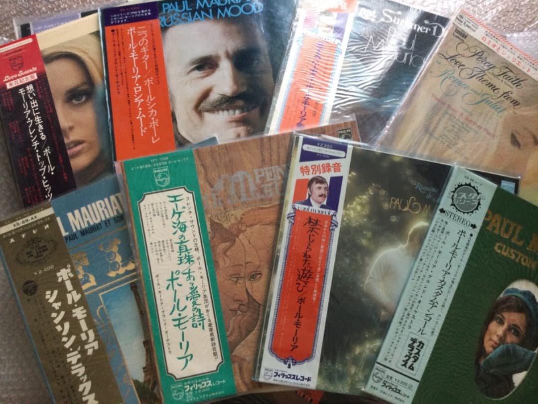 帯付洋楽レコード24種