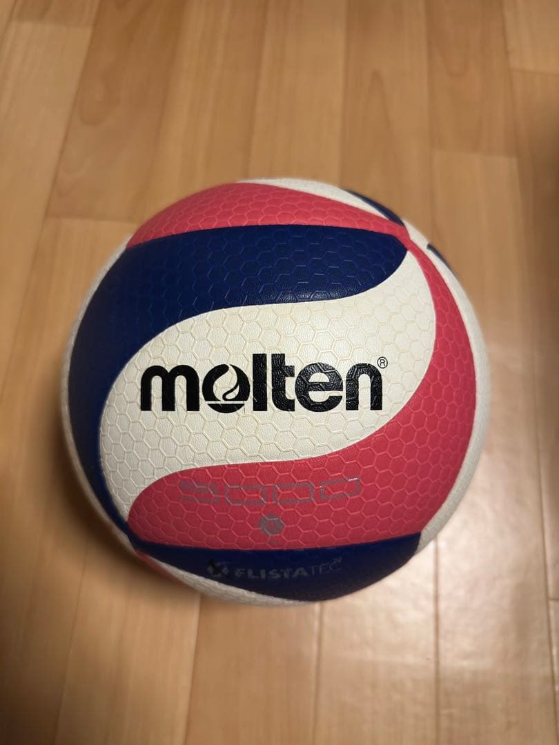 【5号球】USA volleyball molten バレーボール 赤・青・白