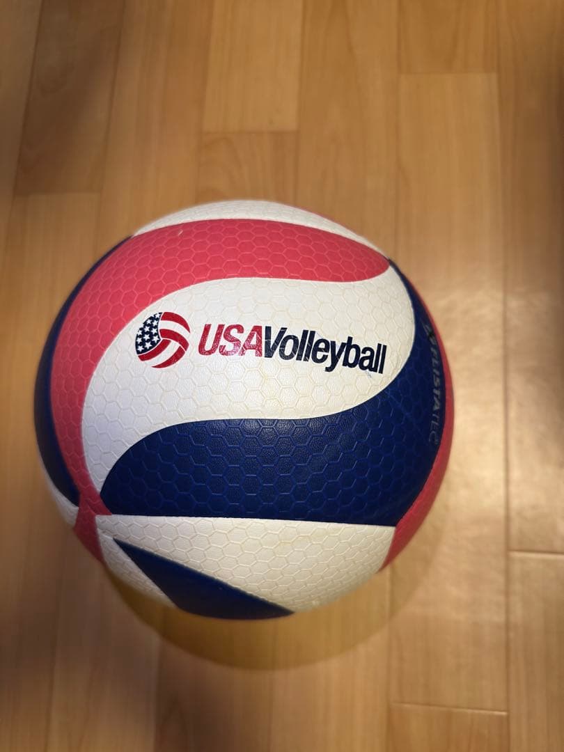 【5号球】USA volleyball molten バレーボール 赤・青・白