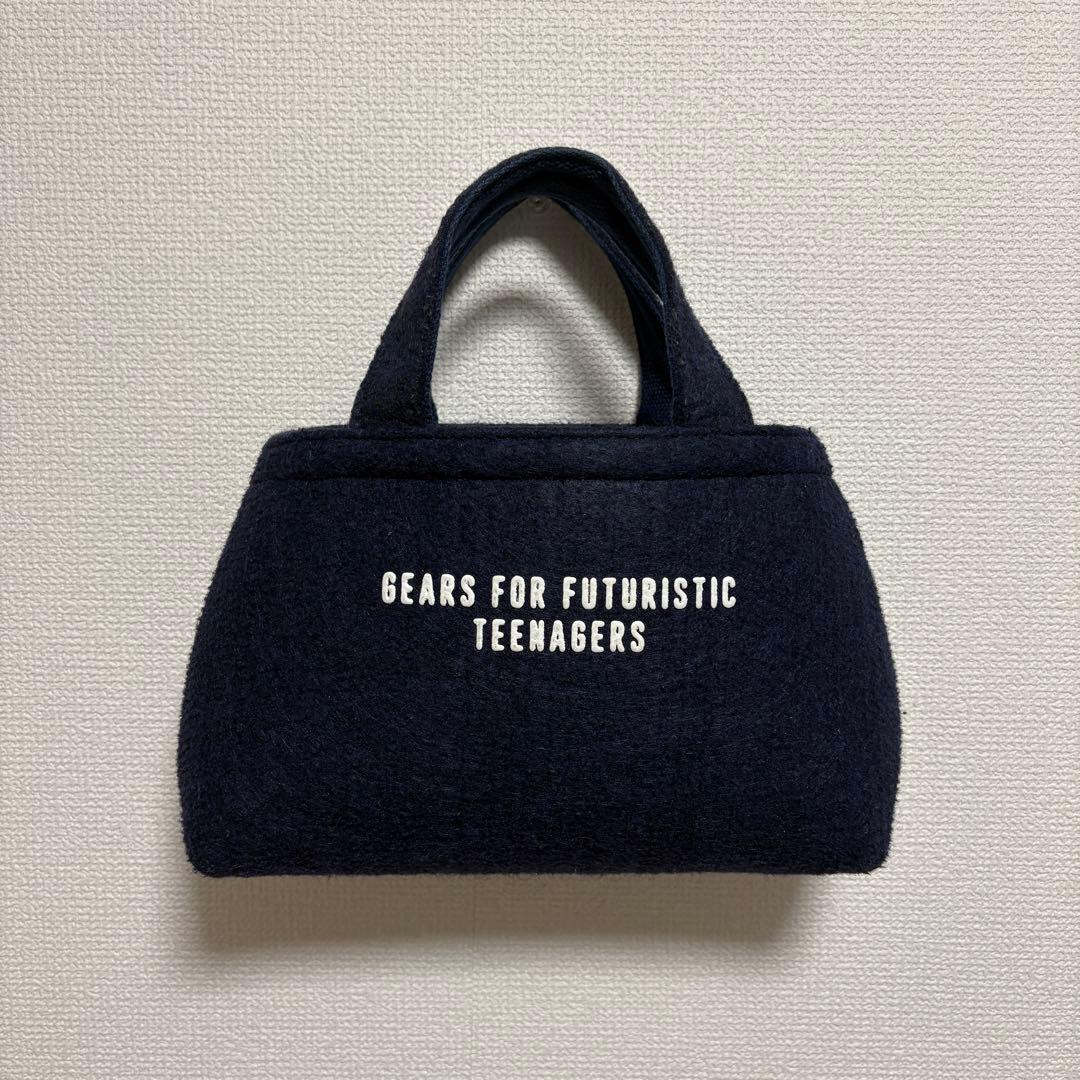 【即完売品】 HUMAN MADE ハートロゴ トートバッグ ネイビー 正規品