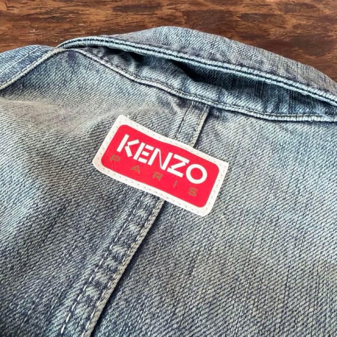 KENZO PARIS デニムジャケット Gジャン インディゴ 2024秋購入