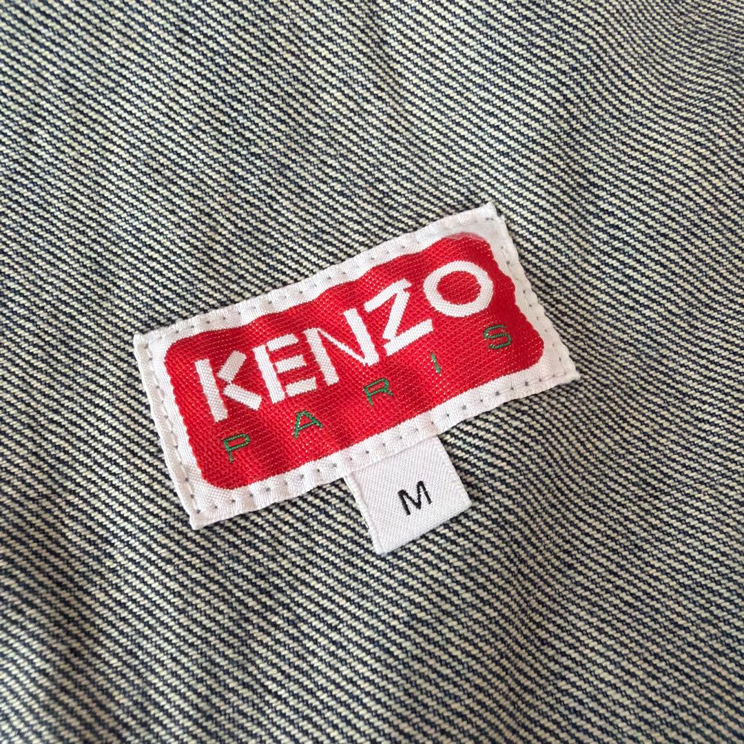 KENZO PARIS デニムジャケット Gジャン インディゴ 2024秋購入