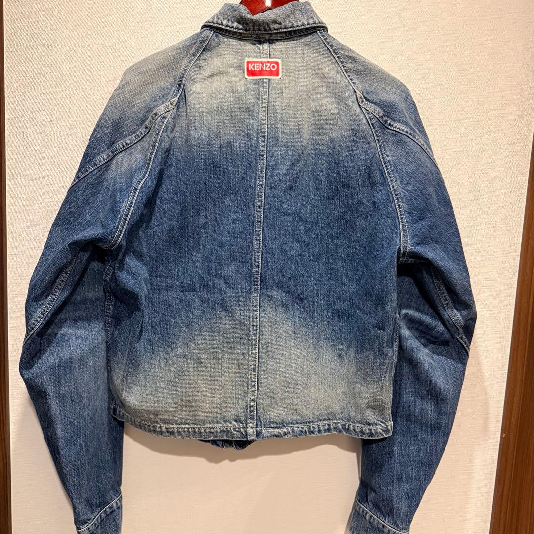 KENZO PARIS デニムジャケット Gジャン インディゴ 2024秋購入