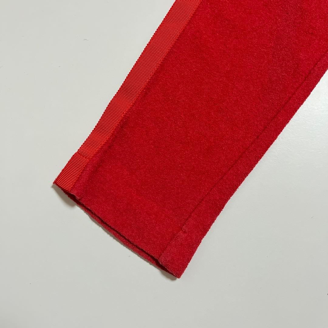 tricot COMME des GARÇONS ジップジャケット 丸襟 レッド