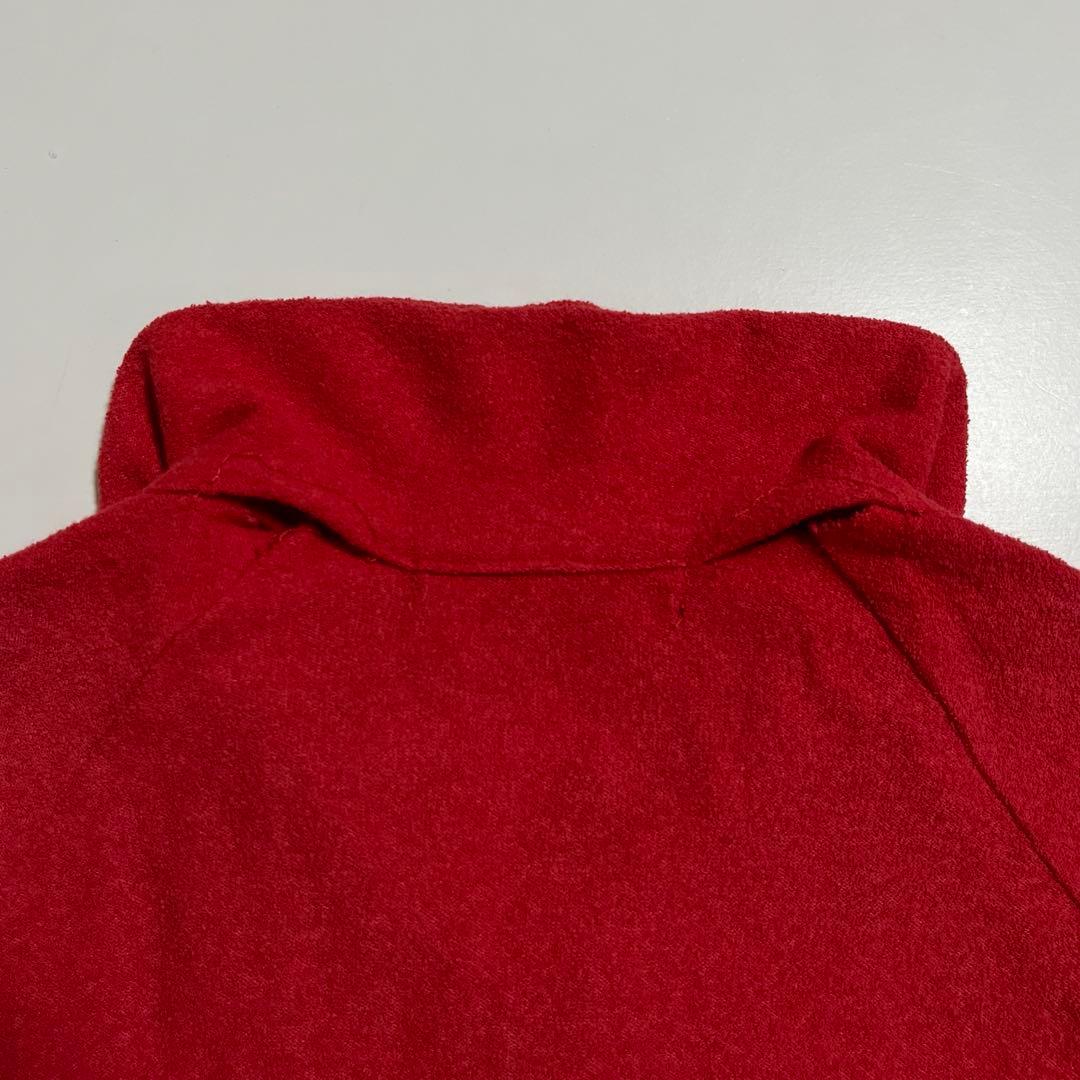 tricot COMME des GARÇONS ジップジャケット 丸襟 レッド