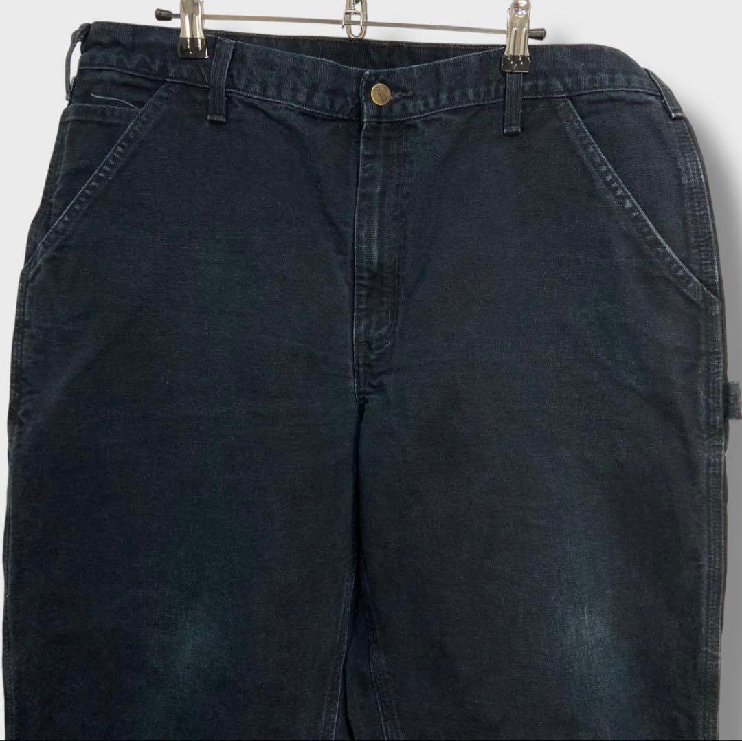 ★Carhartt★B11★ダックコットンペインターパンツ★黒★W38