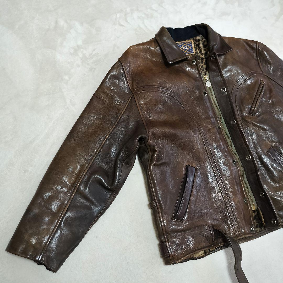 70S 80S　ジャパンヴィンテージ　ライダースジャケット　レザージャケット
