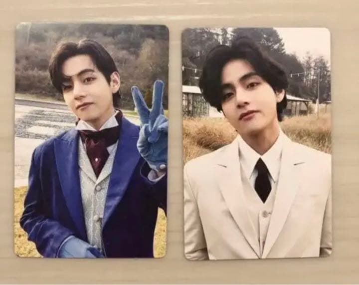 V テテ BTS v me myself 写真集