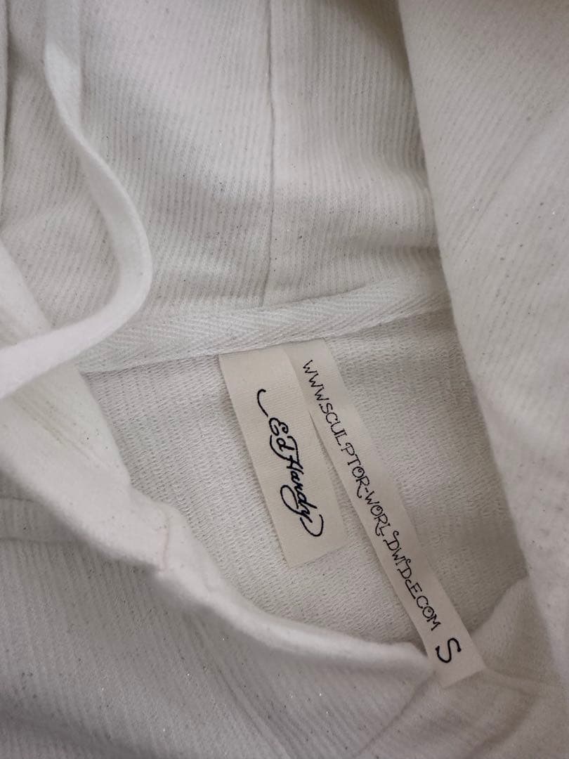 「Sculptor X Ed Hardy」 Angel Hoodie パーカー