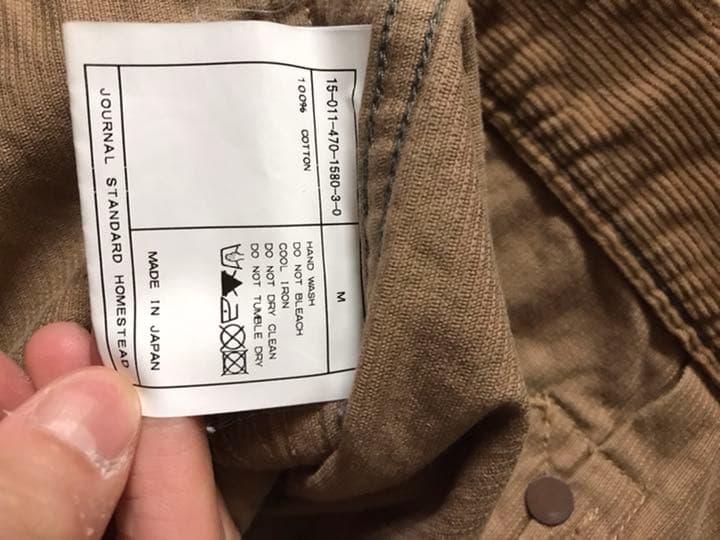 タッキー　J.S.STEAD Gジャン 2nd コーデュロイ