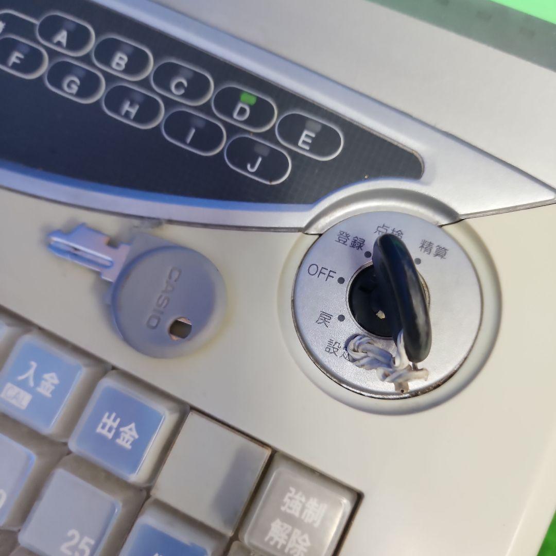 J264★CASIO TE-5000 電子レジスター 付属説明書付・送料無料